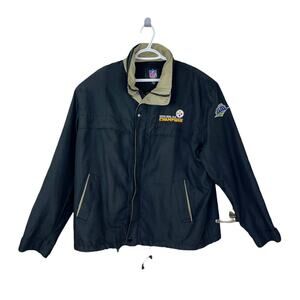 NFL Official Super Bowl XLIII Pittsburgh Steelers Mens XL Windbreaker Jacket